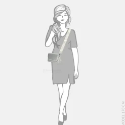 Crossbody Tassen^Flora & Co crossbody tas argent