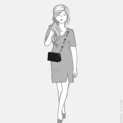 Crossbody Tassen^Flora & Co crossbody tas black