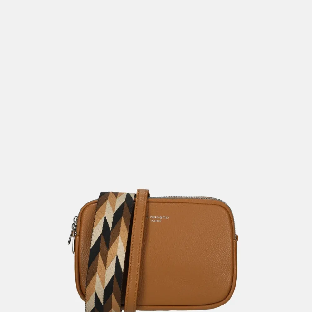 Crossbody Tassen^Flora & Co crossbody tas camel
