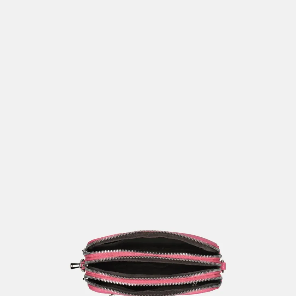 Crossbody Tassen^Flora & Co crossbody tas fuchsia