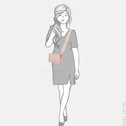 Crossbody Tassen^Flora & Co crossbody tas rose