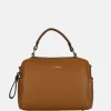 Handtassen^Flora & Co handtas camel