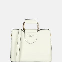 Handtassen^Flora & Co handtas S white