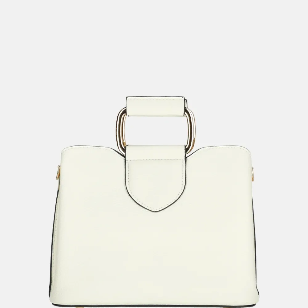 Handtassen^Flora & Co handtas S white