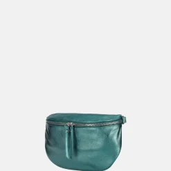 Heuptasjes^Flora & Co heuptas metallic blue canard