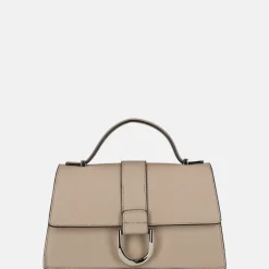 Crossbody Tassen^Flora & Co Saffiano crossbody tas taupe