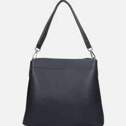 Schoudertassen^Flora & Co schoudertas fashionband navy