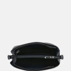 Schoudertassen^Flora & Co schoudertas fashionband navy