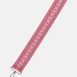 Schoudertassen^Flora & Co schoudertas fashionband fuchsia