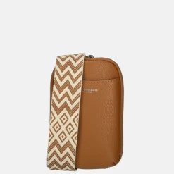 Telefoontasjes | Crossbody Tassen^Flora & Co telefoontas camel