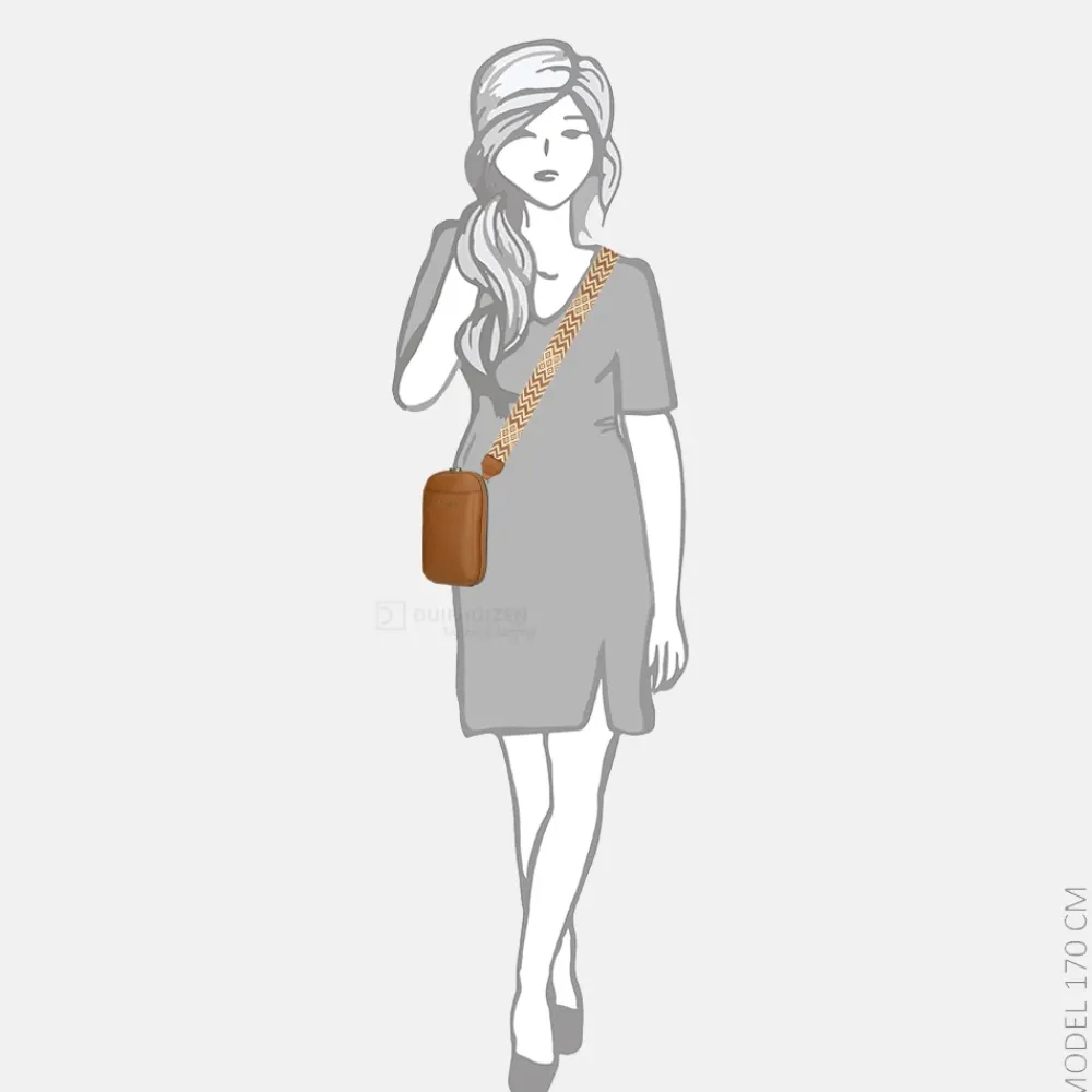 Telefoontasjes | Crossbody Tassen^Flora & Co telefoontas camel