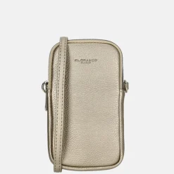Telefoontasjes | Crossbody Tassen^Flora & Co telefoontas taupe metal