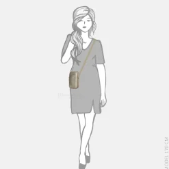 Telefoontasjes | Crossbody Tassen^Flora & Co telefoontas taupe metal