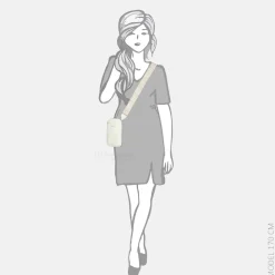 Crossbody Tassen | Telefoontasjes^Flora & Co telefoontas white