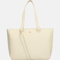Dames Laptoptassen^FMME Caithy laptoptas 15 inch cream