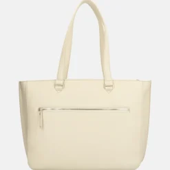 Dames Laptoptassen^FMME Caithy laptoptas 15 inch cream
