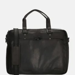 Heren Laptoptassen^Genicci Leo laptoptas 15 inch black