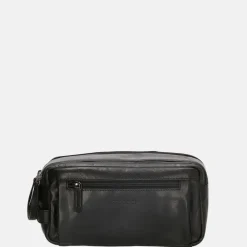 Toilettassen^Genicci Oscar toilettas black