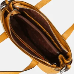 Handtassen^Gigi Fratelli handtas yellowgold