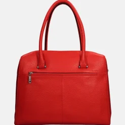 Schoolhandtassen | Shoppers^Gigi Fratelli Romance Business shopper 13.3 inch red