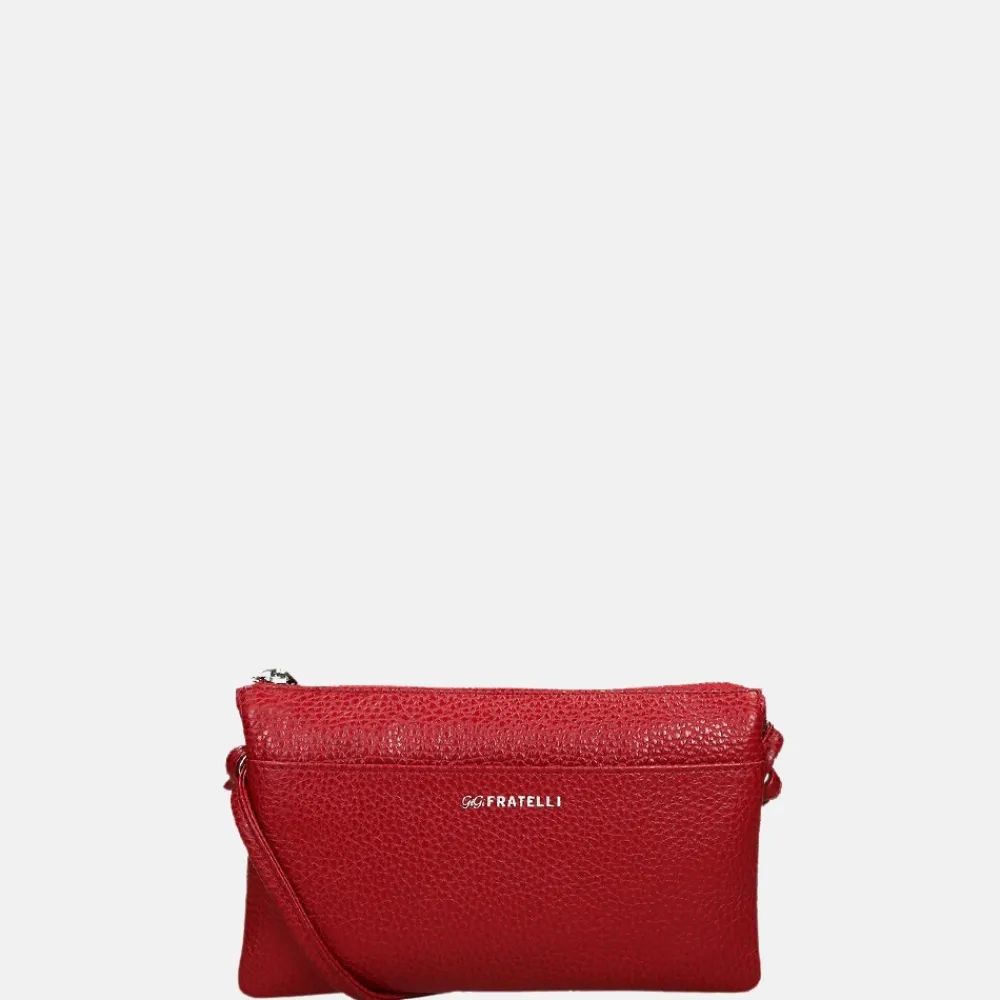 Crossbody Tassen^Gigi Fratelli Romance crossbody tas red