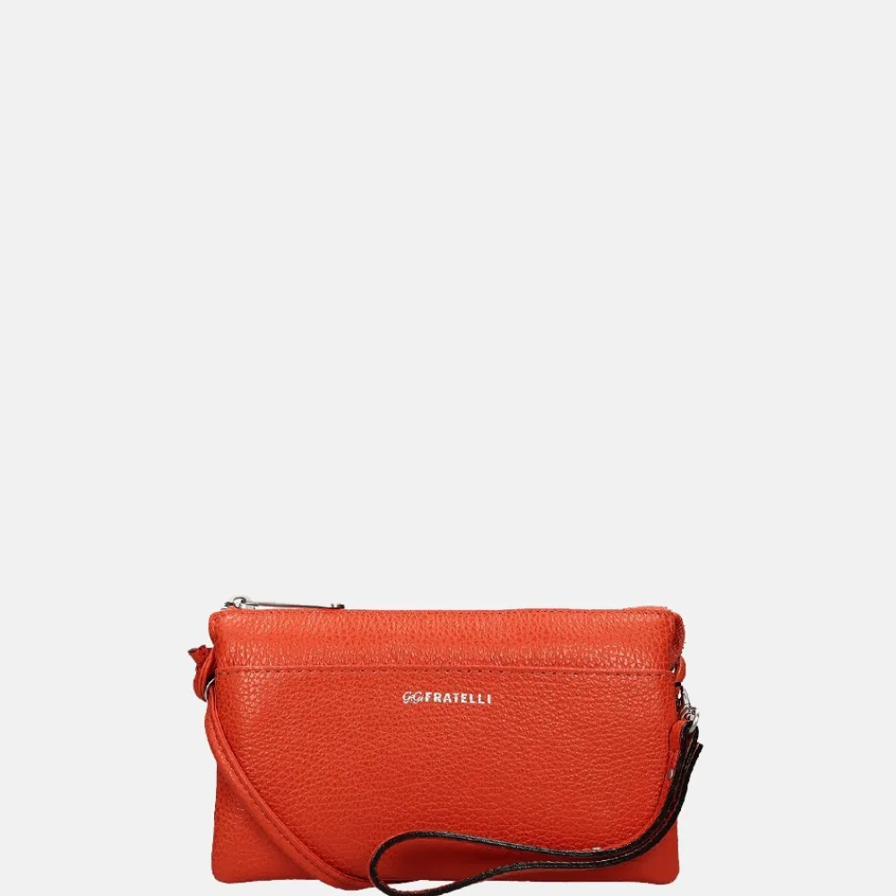 Crossbody Tassen^Gigi Fratelli Romance crossbody tas orange