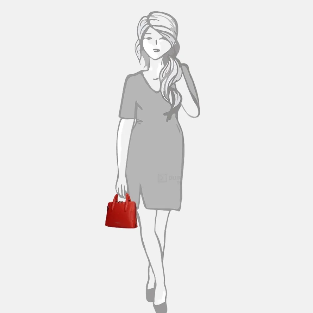 Handtassen^Gigi Fratelli Romance handtas S red