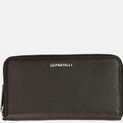 Dames Portemonnees^Gigi Fratelli Romance portemonnee espresso