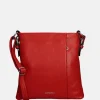 Schoudertassen^Gigi Fratelli Romance schoudertas red