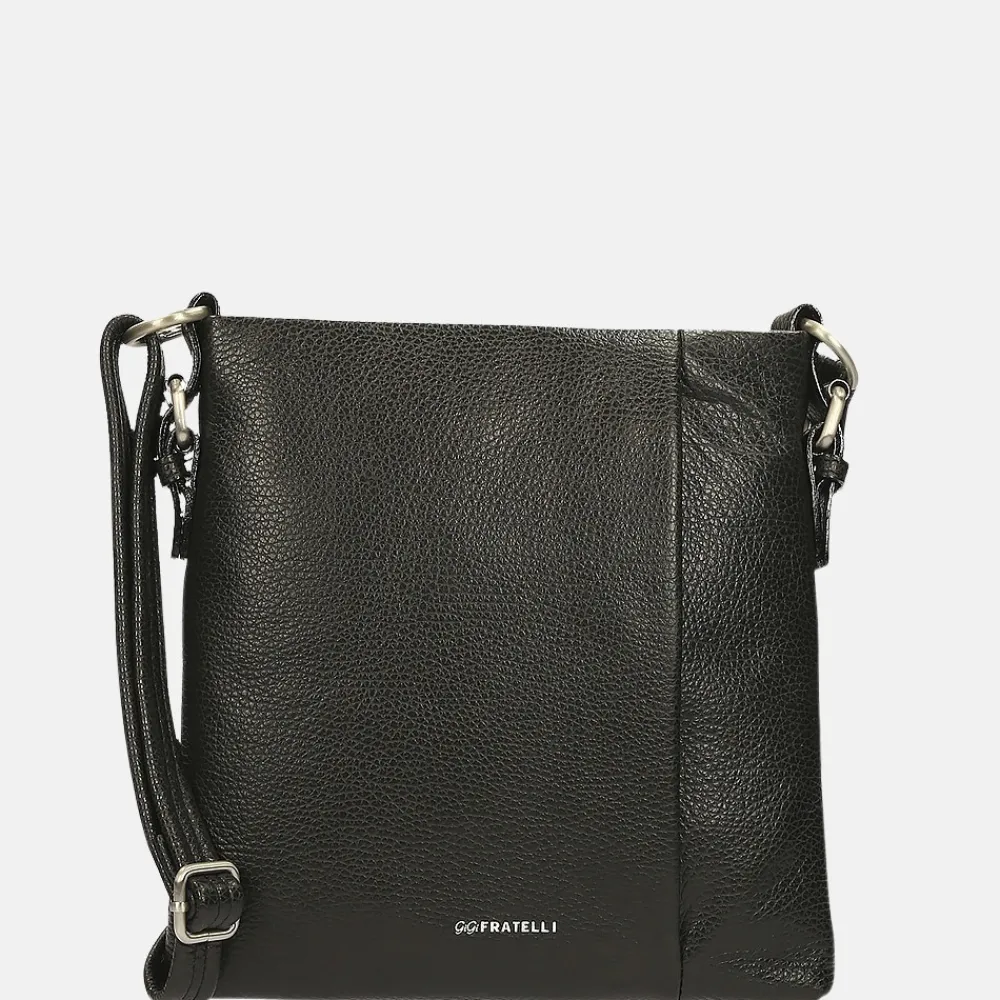 Schoudertassen^Gigi Fratelli Romance schoudertas black
