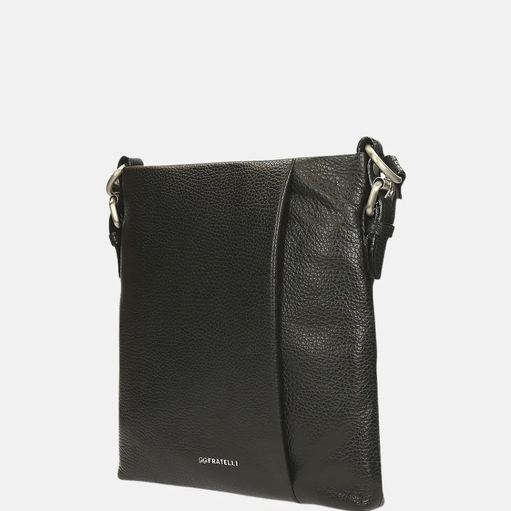 Schoudertassen^Gigi Fratelli Romance schoudertas black