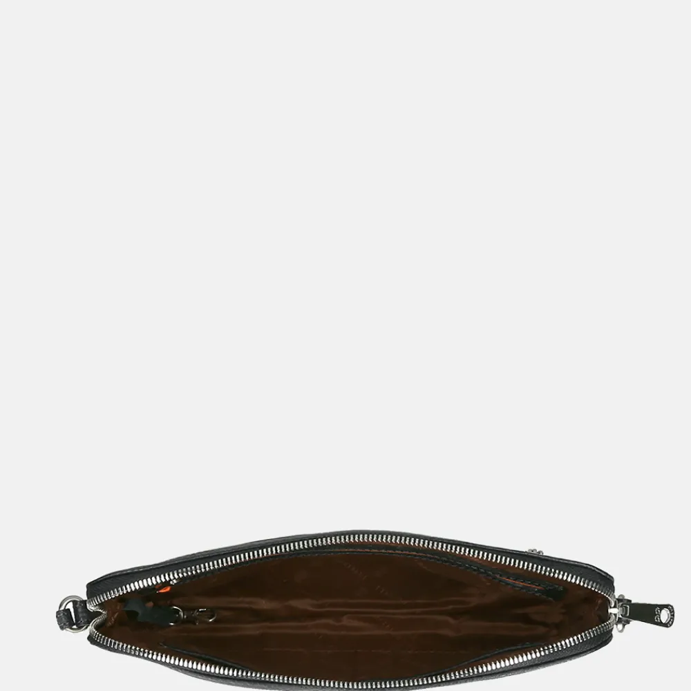 Schoudertassen^Gigi Fratelli Romance schoudertas black