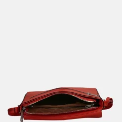Schoudertassen^Gigi Fratelli Romance schoudertas red