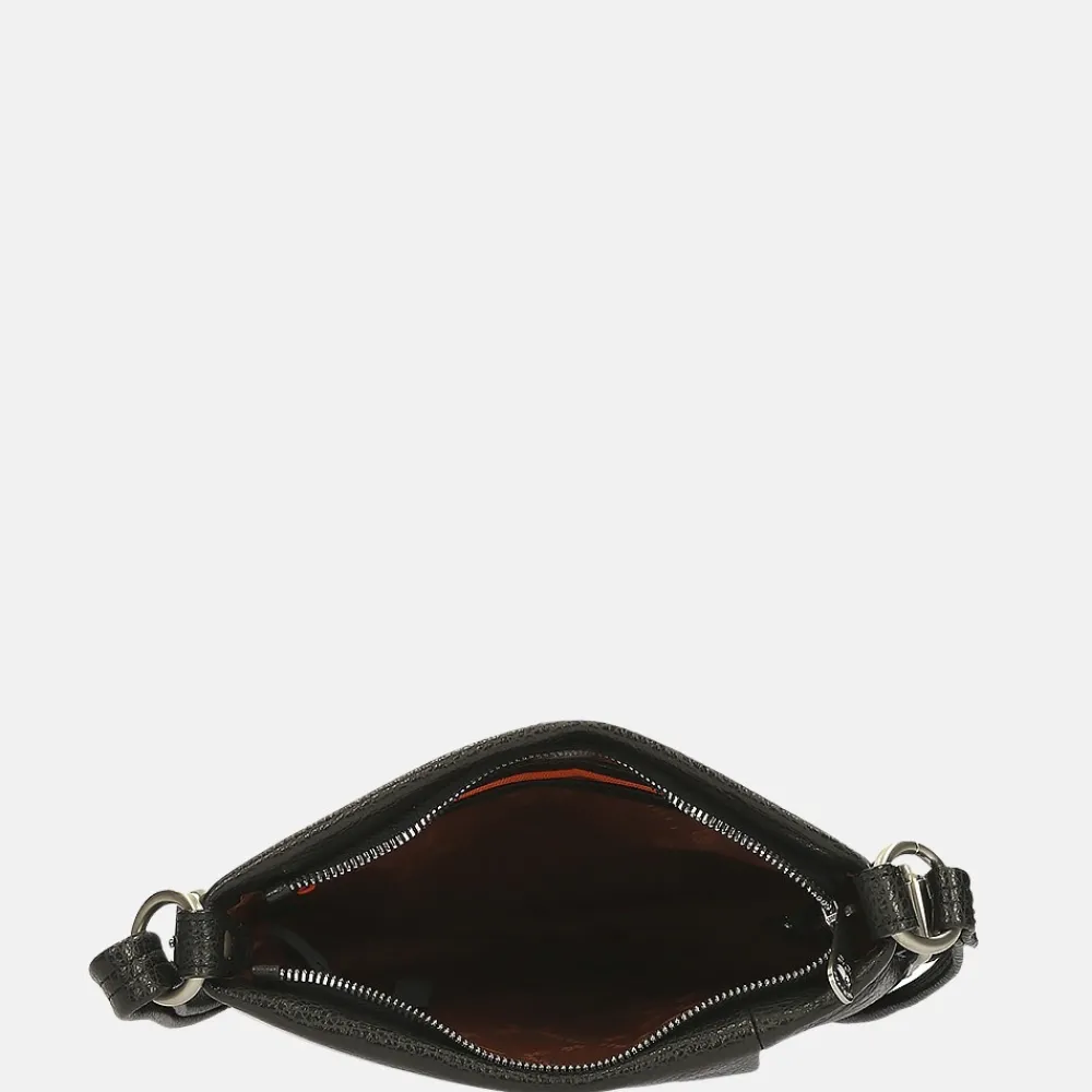 Schoudertassen^Gigi Fratelli Romance schoudertas black