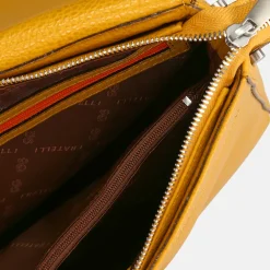 Schoudertassen^Gigi Fratelli schoudertas yellow gold