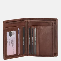 Heren Portemonnees | Gepersonaliseerde Portemonnees^Gio Gini billfold brown