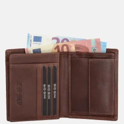 Heren Portemonnees | Gepersonaliseerde Portemonnees^Gio Gini billfold brown