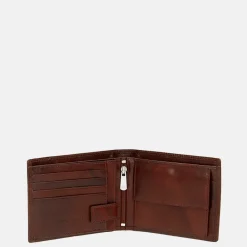 Heren Portemonnees | Gepersonaliseerde Portemonnees^Gio Gini billfold bruin