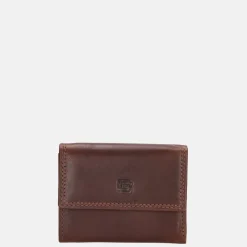 Heren Portemonnees | Dames Portemonnees^Gio Gini portemonnee brown