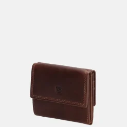 Heren Portemonnees | Dames Portemonnees^Gio Gini portemonnee brown