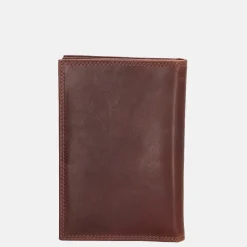Heren Portemonnees | Gepersonaliseerde Portemonnees^Gio Gini portemonnee bruin