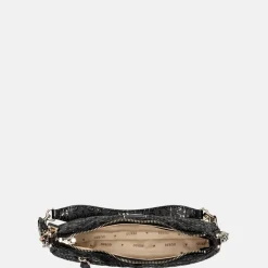 Schoudertassen^Guess Adelard schoudertas black
