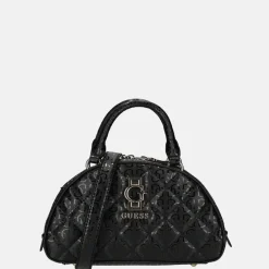 Crossbody Tassen^Guess Bessey bowler crossbody tas black