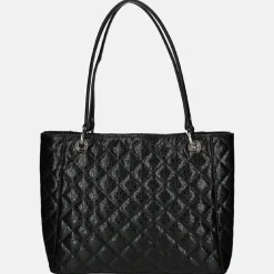 Shoppers^Guess Bessey noel tote shopper black