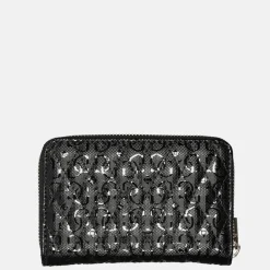 Dames Portemonnees^Guess Betalu ritsportemonnee M black
