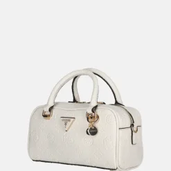 Handtassen^Guess Cresidia Bowling handtas offwhite