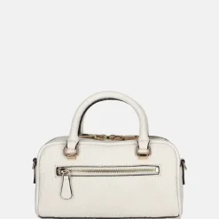 Handtassen^Guess Cresidia Bowling handtas offwhite