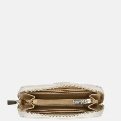 Dames Portemonnees^Guess Cresidia portemonnee M offwhite