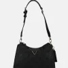 Schoudertassen^Guess Cresidia schoudertas black