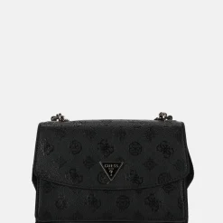 Schoudertassen^Guess Cresidia schoudertas black